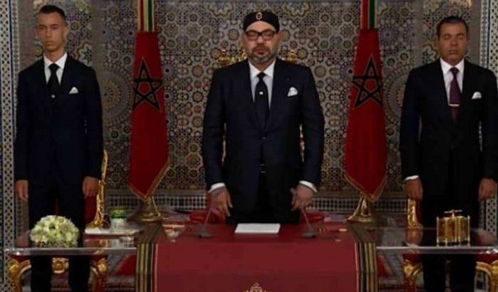 Koning Mohammed VI geeft vandaag een toespraak
