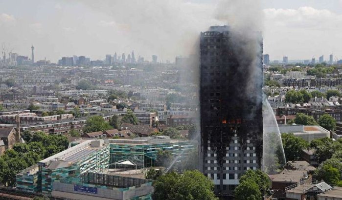 Zeven Marokkanen omgekomen bij flatbrand Londen