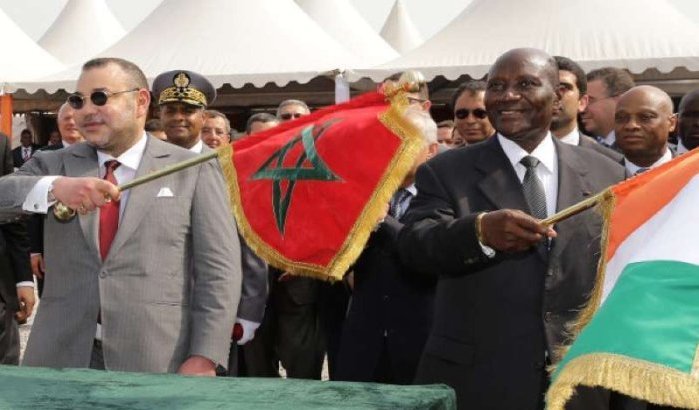 Koning Mohammed VI ontmoet zondag Ivoriaanse president Alassane Ouattara