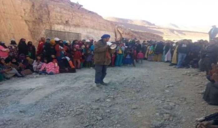 Tinghir : elf arrestaties na demonstratie tegen bouw dam