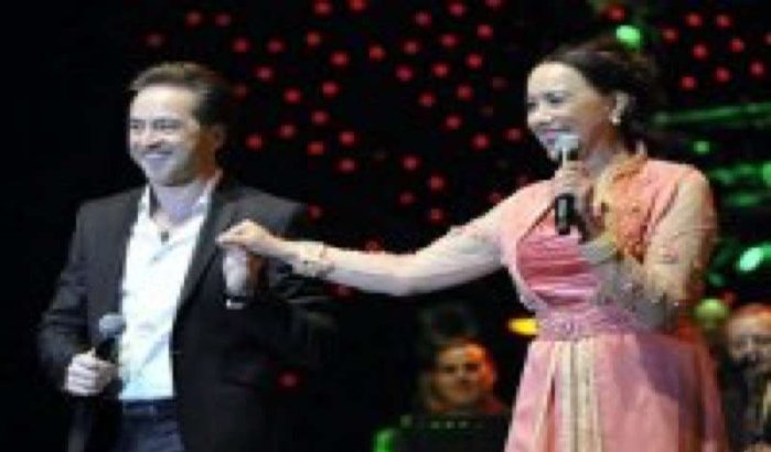 Marwan Khoury en Karima Skalli op Mawazine 2012