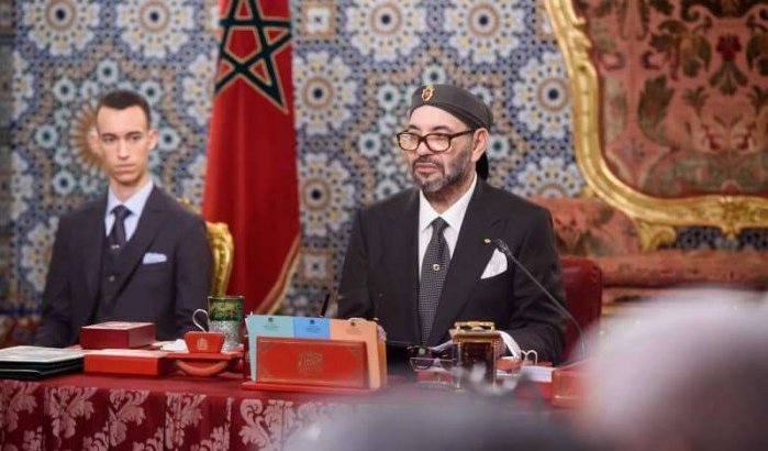 Koning Mohammed VI zit ministerraad voor over begrotingswet 2023