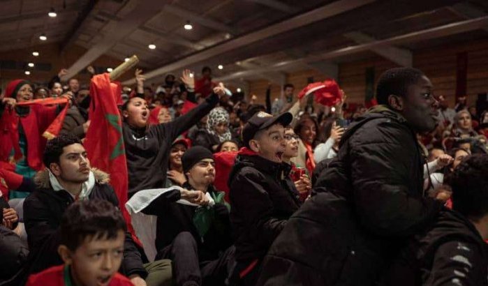 Geen grote schermen voor laatste duels Marokko in Amsterdam
