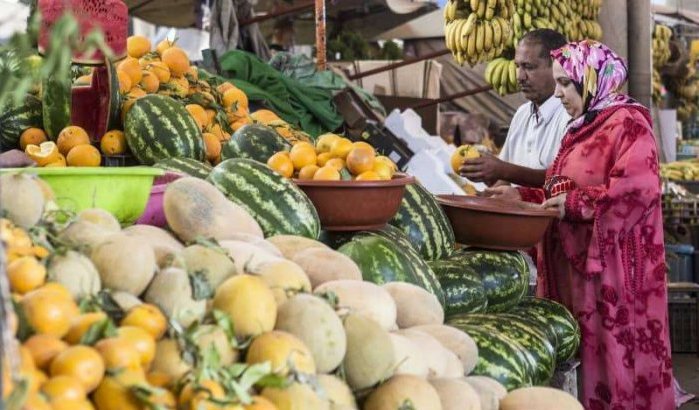 Een derde Spaanse groenten en fruit import afkomstig uit Marokko