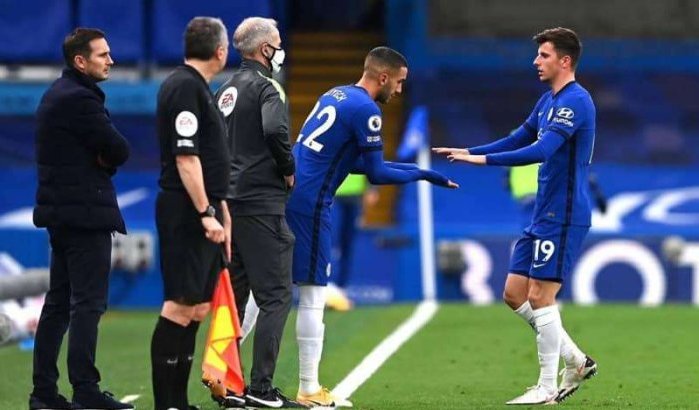 Reactie Hakim Ziyech na Chelsea-debuut (video)