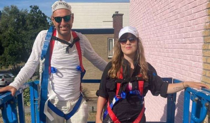 Samira maakt muurkunst met een verhaal in Utrecht (foto)
