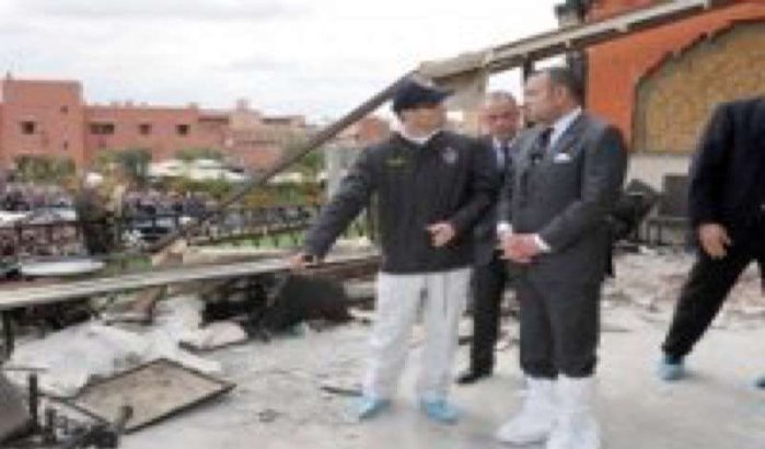 Koning Mohammed VI wil Argana café herbouwen 