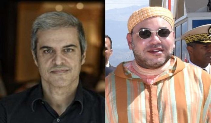 Koning Mohammed VI en Prins Moulay Hicham samen op luchthaven Casablanca