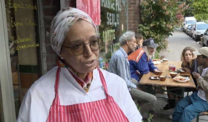 Malika beheert gratis restaurant in Molenbeek voor mensen in nood (video)