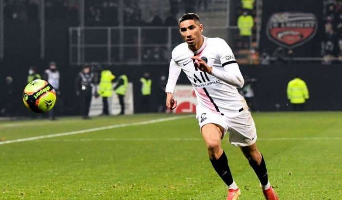 Achraf Hakimi 5ᵉ snelste speler ter wereld