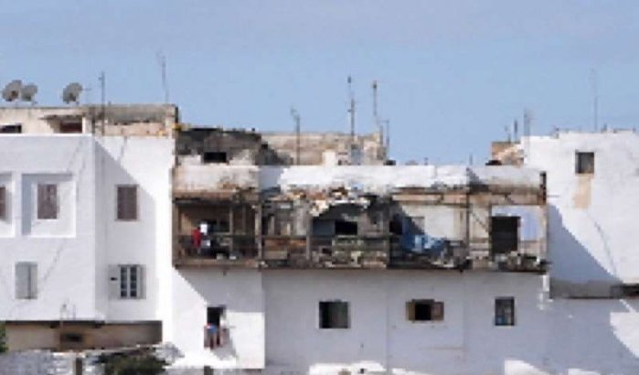 Honderden gebouwen op instorten in Rabat 