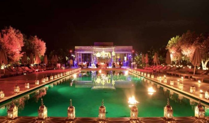 Bruiloft dochter Nigeriaanse miljardair in Marrakech