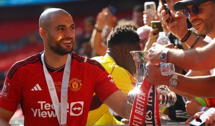 Sofyan Amrabat toch gelukkig bij Manchester United