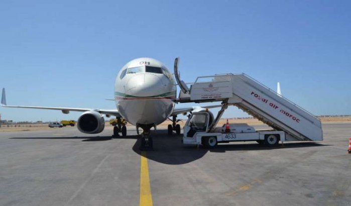 Toestel Royal Air Maroc cancelt vertrek door brandstoflek