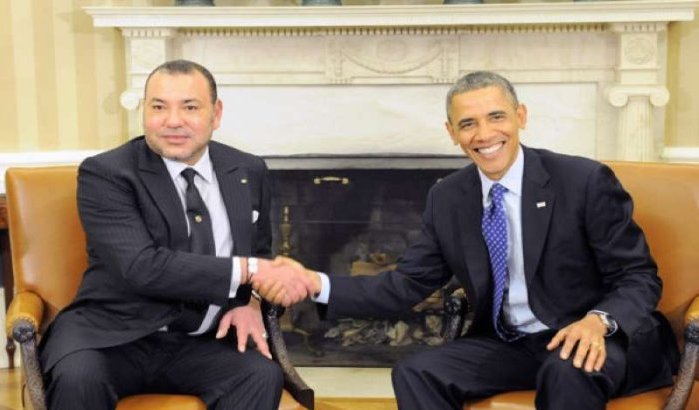 Foto's: Koning Mohammed VI ontmoet Barack Obama op Witte Huis