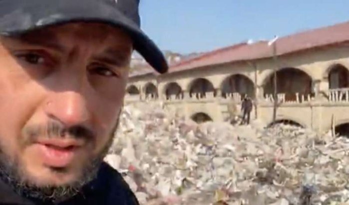Antwerpse Imad Ben graaft naar slachtoffers in Turkije 