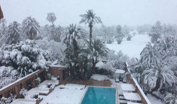 Zware sneeuwval in Marokko vanaf donderdag