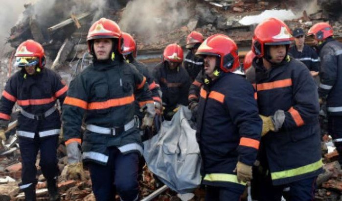 Dode en vier gewonden bij brand in Salé