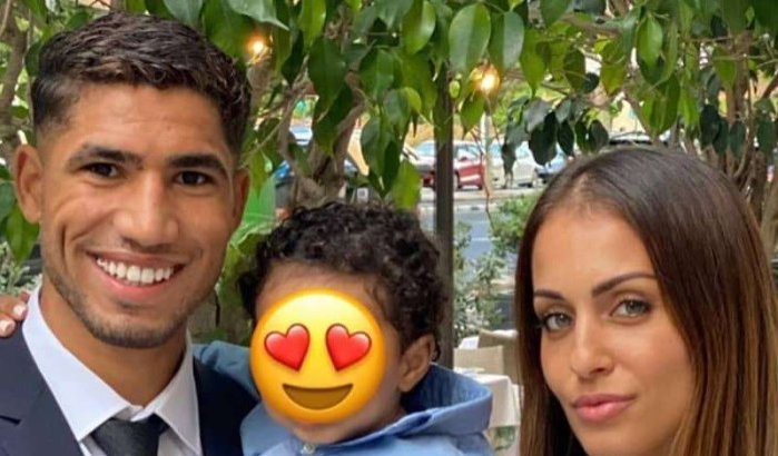 Achraf Hakimi deelt leuke foto met zoontje op Instagram