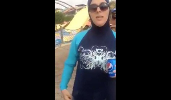 Amerikaanse in Marokko reageert verbaasd op burkini verbod (video)
