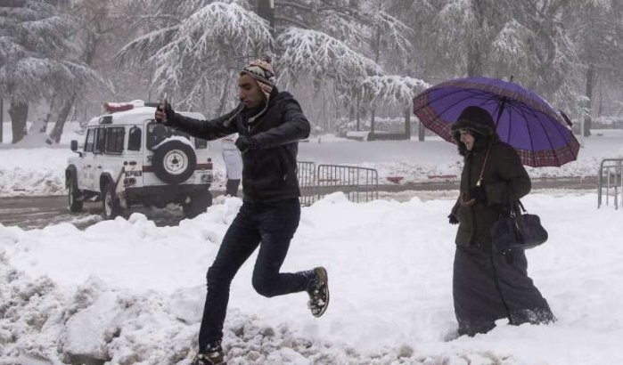 Marokko: 2,8 meter sneeuw in regio Ifrane