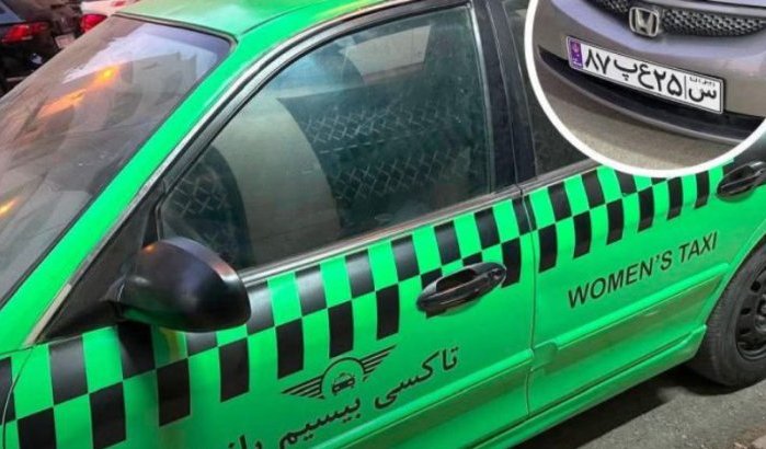 Iraanse taxi's duiken op in Tanger, veel verwarring