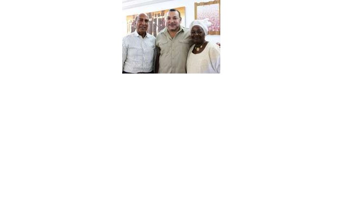 Intieme foto's Mohammed VI in Ivoorkust
