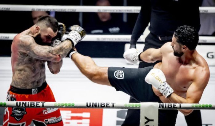 Jamal Ben Saddik wint met gewonde scheenbeen