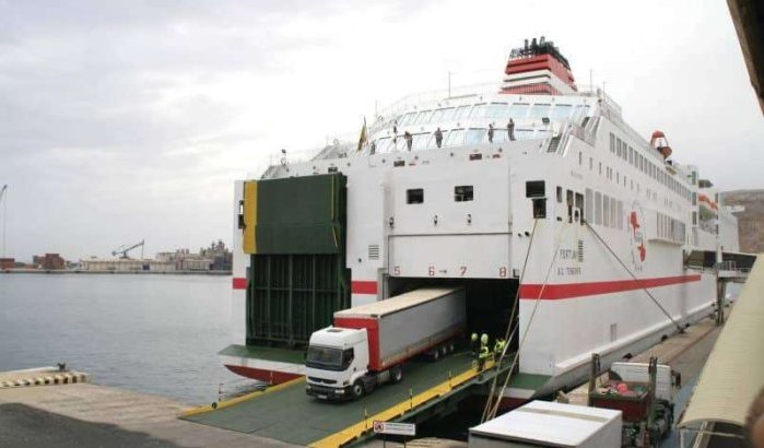 Haven Almeria verliest 97% passagiers zonder wereld-Marokkanen