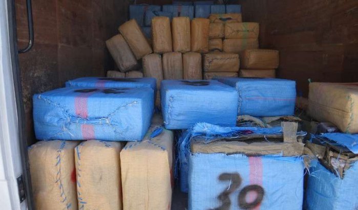 Record drugsvangst in Moulay Yacoub