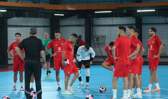 Marokko onthult WK-selectie zaalvoetbal (video)
