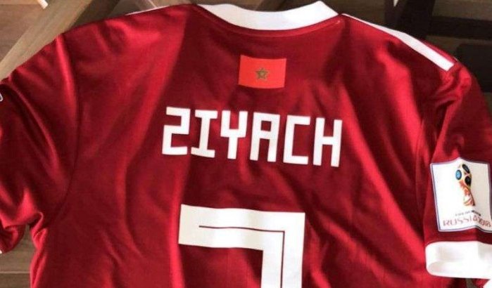 Ziyach en niet Ziyech op WK-shirt middenvelder (foto)