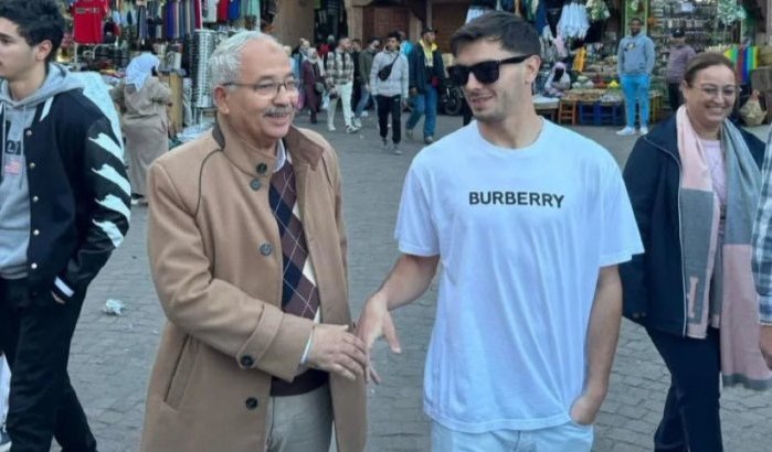 Brahim Diaz op vakantie in Marrakech (foto)