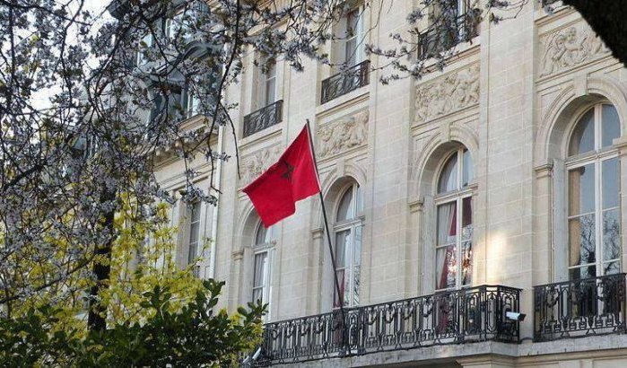 Ambassade van Marokko in Parijs aangevallen