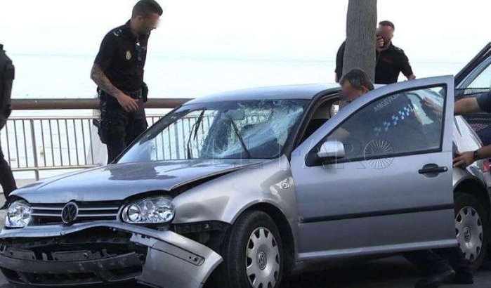 Celstraf voor Belgische Marokkaan die met auto grens Sebta forceerde (video)