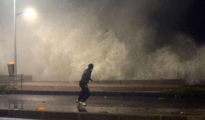 Storm op zee zorgt voor grote schade in Marokko