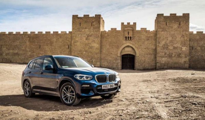 BMW test X3 op set Game of Thrones in Marokko (foto's)