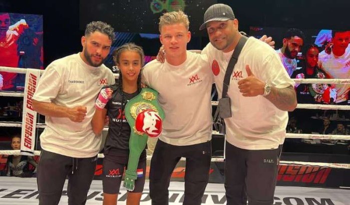 Amira Tahri (12) voor vijfde keer wereldkampioen kickboksen