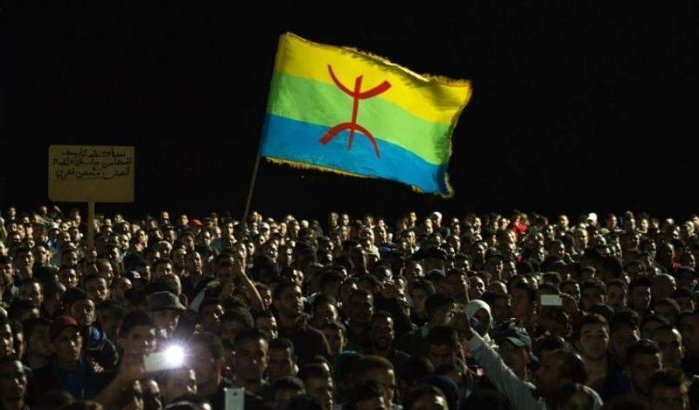 Beelden demonstraties na dood visverkoper in Marokko