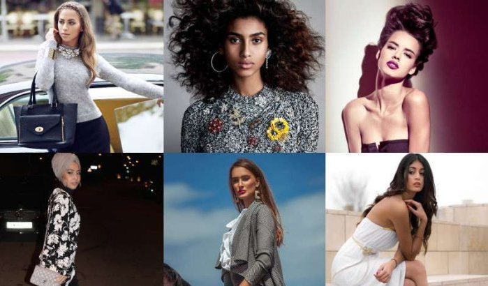 Deze Marokkaanse topmodellen zijn echte sterren in het buitenland