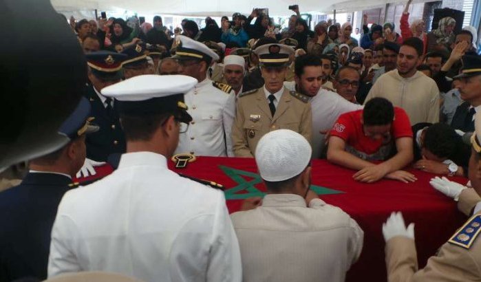Piloot Yassine Bahti krijgt militaire begrafenis