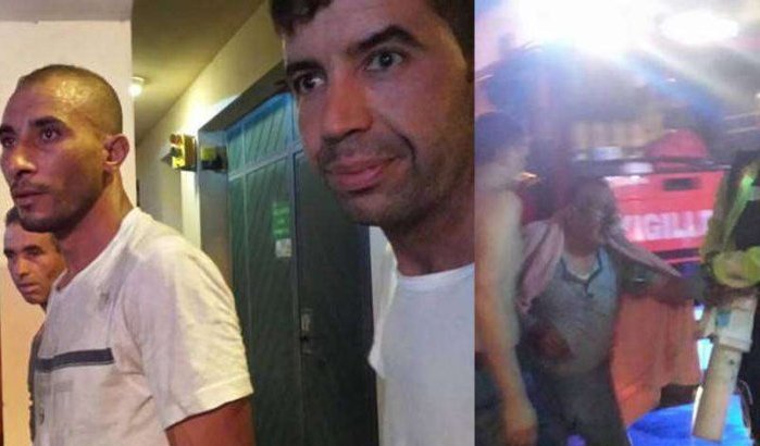 Marokkanen redden bejaard koppel uit brandende woning in Italië