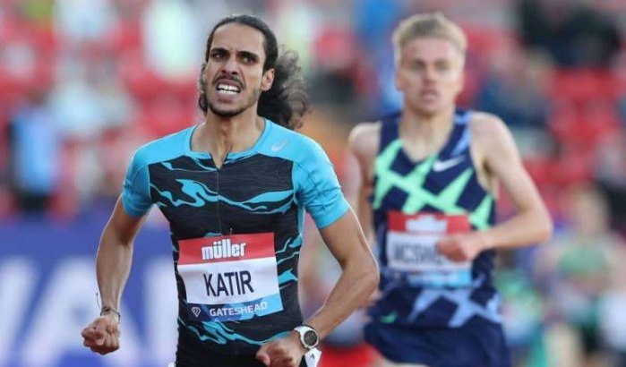 Mohamed Katir vestigt nieuw Spaans record op de 3000 meter