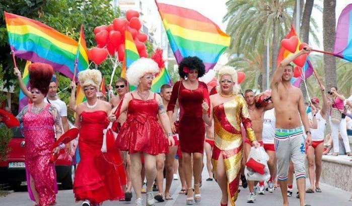 Marokkaanse homo's op Gay Pride Melilla