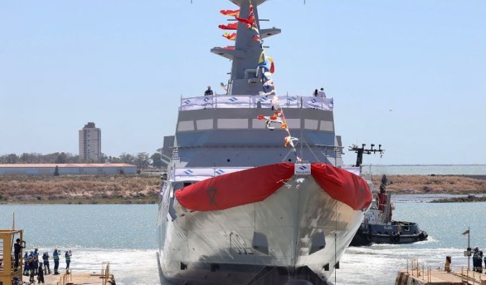 Marokko heeft nieuw legerschip ontvangen