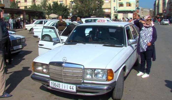 Rachida, taxichauffeuse in Marokko!