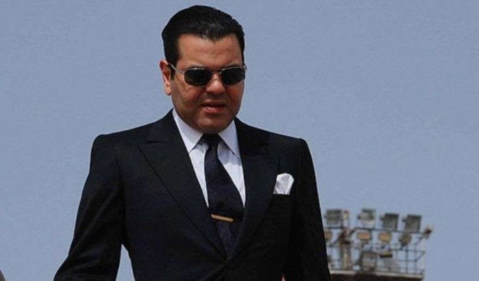 Moulay Rachid op begrafenis Kofi Annan