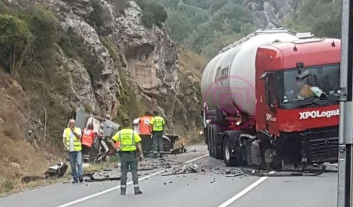Marokkaans gezin komt om bij verkeersongeval in Spanje (video en foto's)