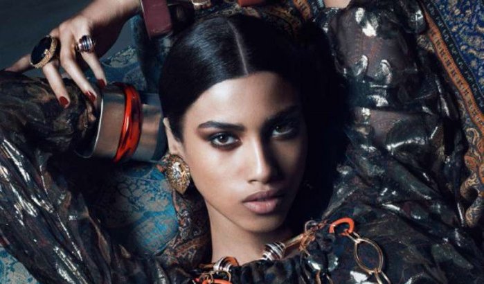 Topmodel Imaan Hammam maakt Vogue-fotoshoot met familie in Marokko
