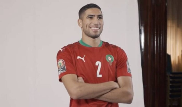 Afrika cup: officiële fotoshoot voor Atlas Leeuwen